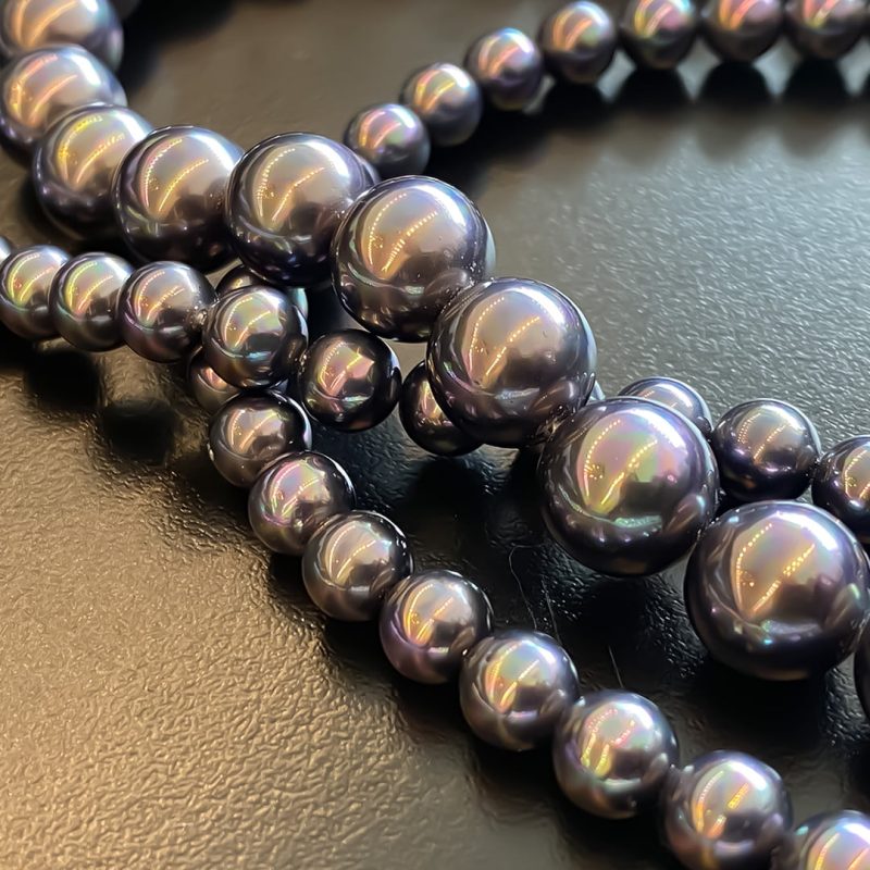 100% Real Shell Pearl Bead Choker