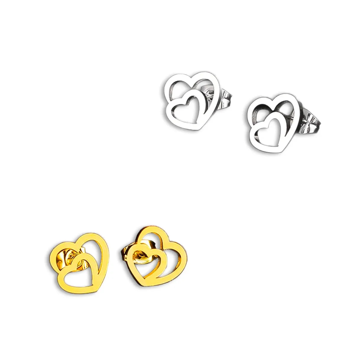 Mini Hearts Studs