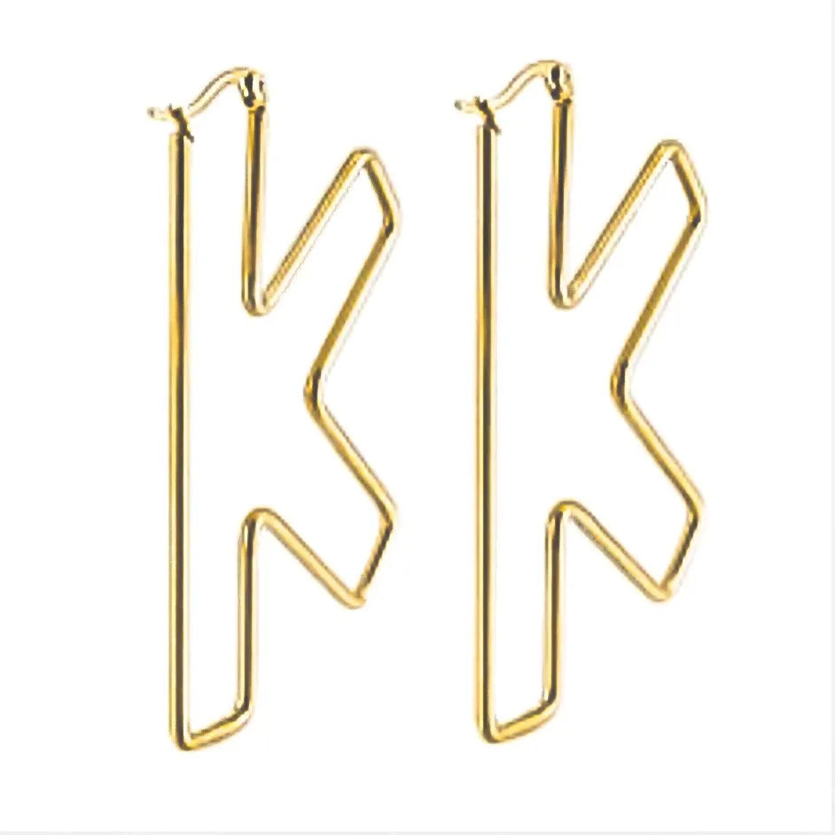 Oversized 70mm, K is for KOKO Drop Earrings