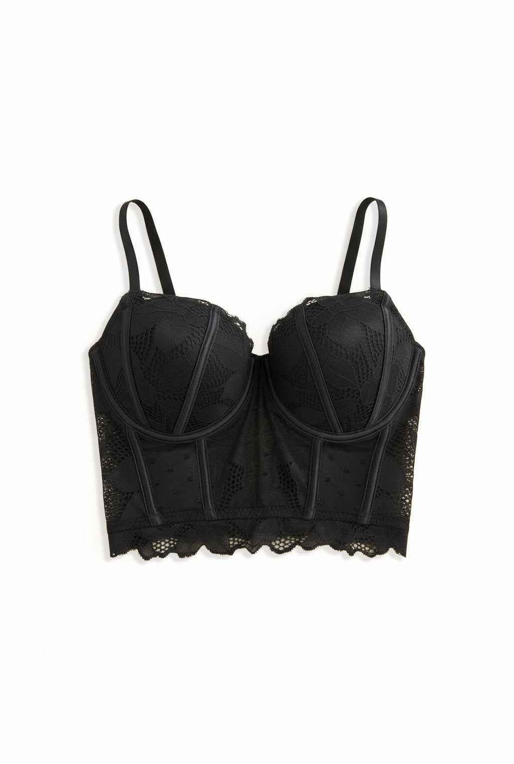 Lace Bodice - Black