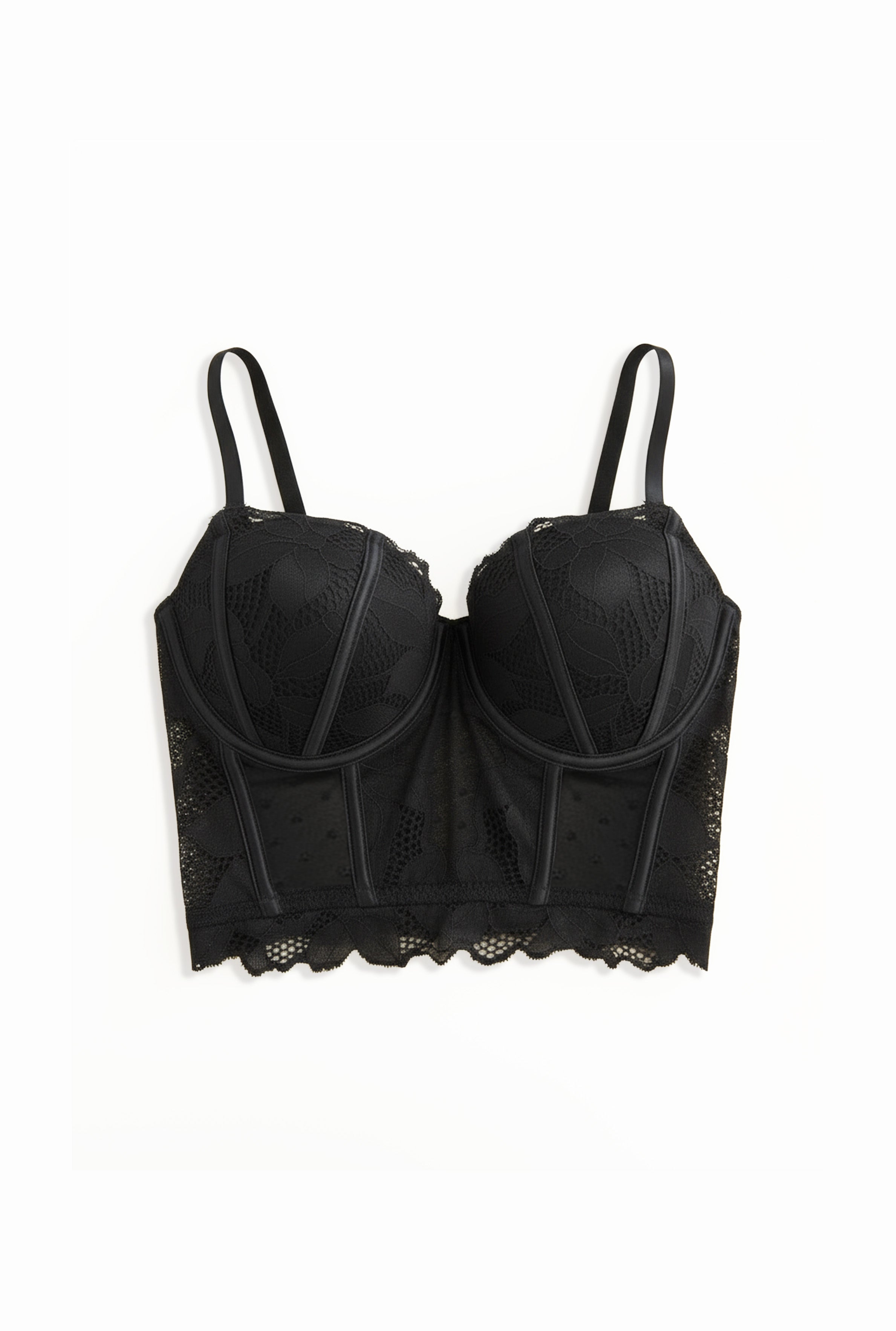 Lace Bodice - Black