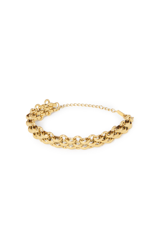 Honey Link Bracelet - Gold