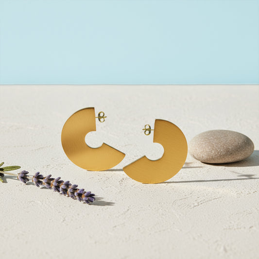 Koko Half Disc - Gold