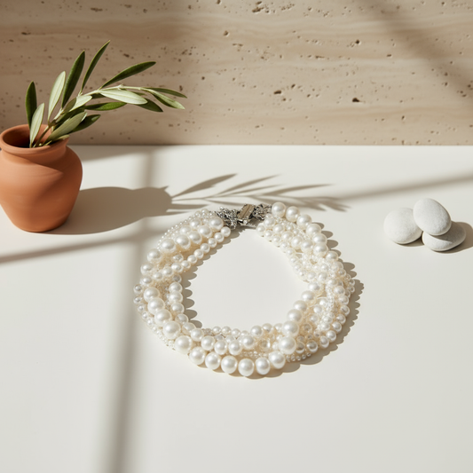 Koko Shell Choker Stack