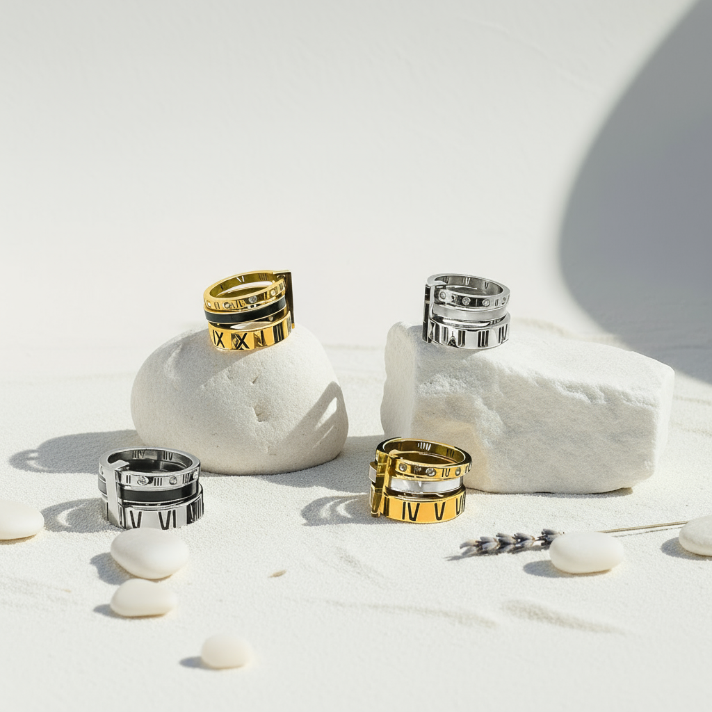 Empire Three Band Ring