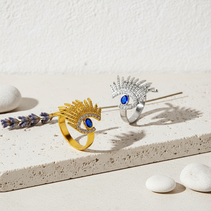 Cleopatra's Eye of Horus (Protection) Wrap Ring