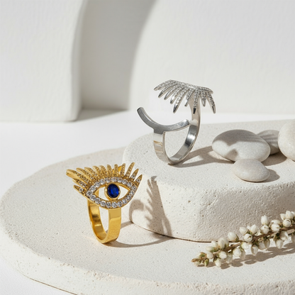 Cleopatra's Eye of Horus (Protection) Wrap Ring