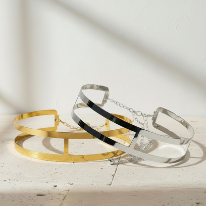 Waist Choker belt - Gold