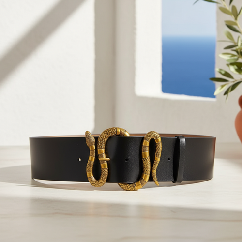 Wide Snake Belt