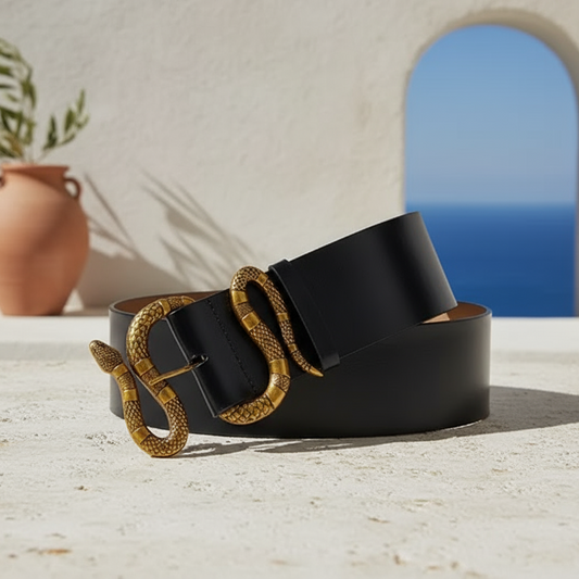 Wide Snake Belt