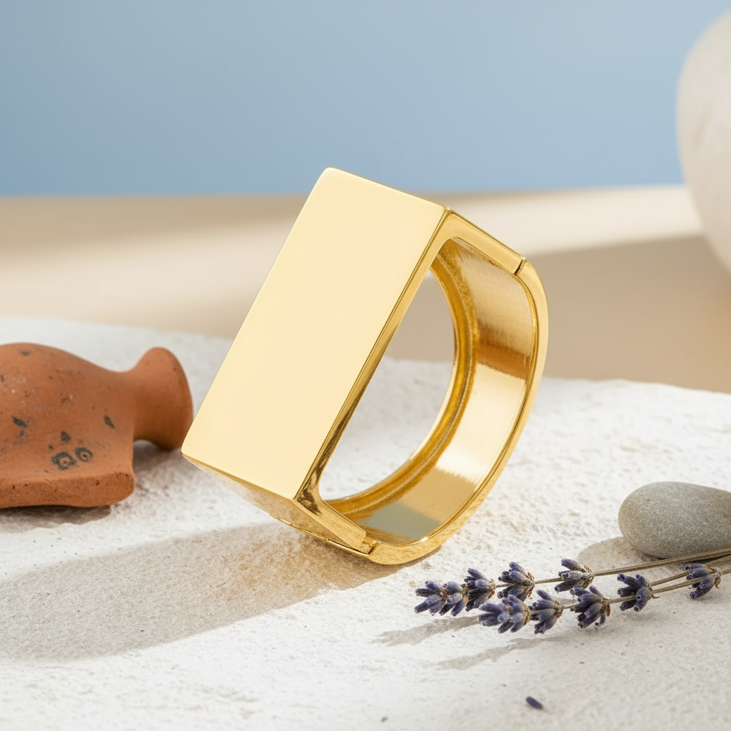 KOKO Geometric Cuff-GOLD