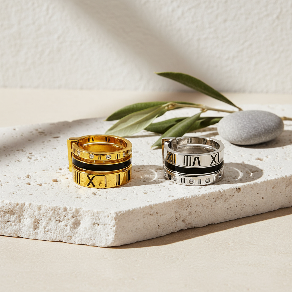 Empire Three Band Ring