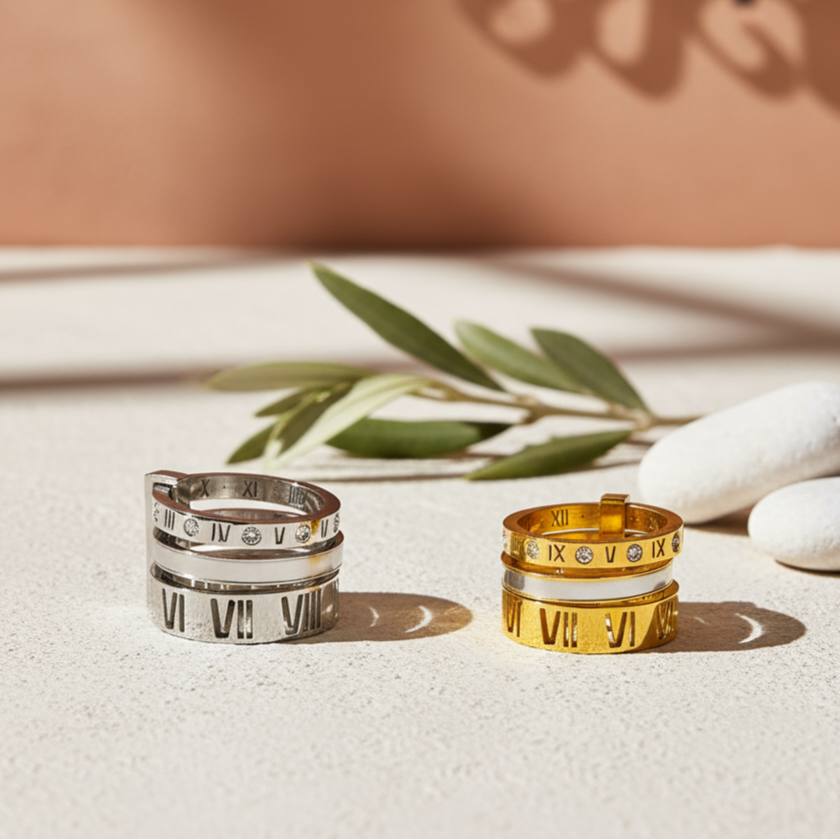 Empire Three Bands Ring